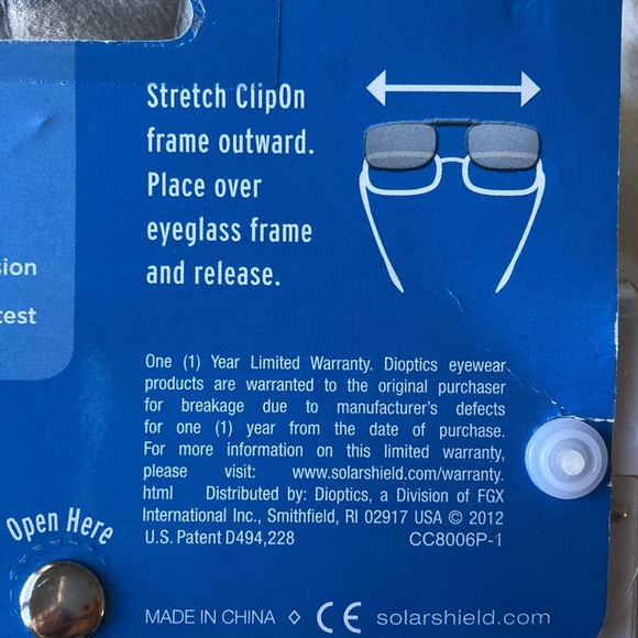 Solar Shield Polarized Clipons - Picture 5 of 6